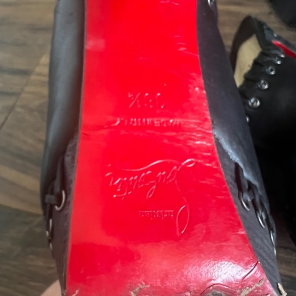 Christian Louboutin Sablina Mule Heels - Sz 36.5 - Picture 4 of 5